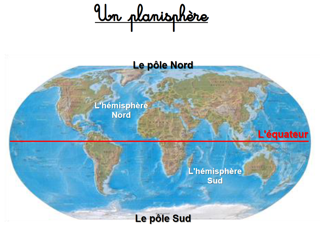 Où Est Ce Que J'habite Sur Terre Ce2 E2 - Où est-ce que j'habite sur Terre